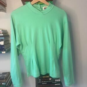 Vintage Mint Green American Weekend Shirt 100% cotton Size S